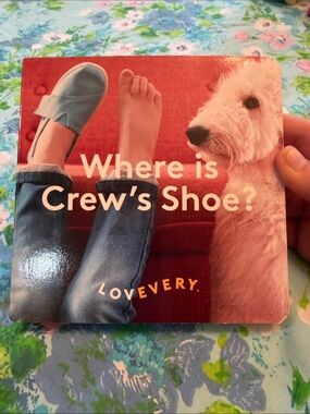 Lovevery "Where is Crew's Shoe?" Lift-the-Flap Board Book